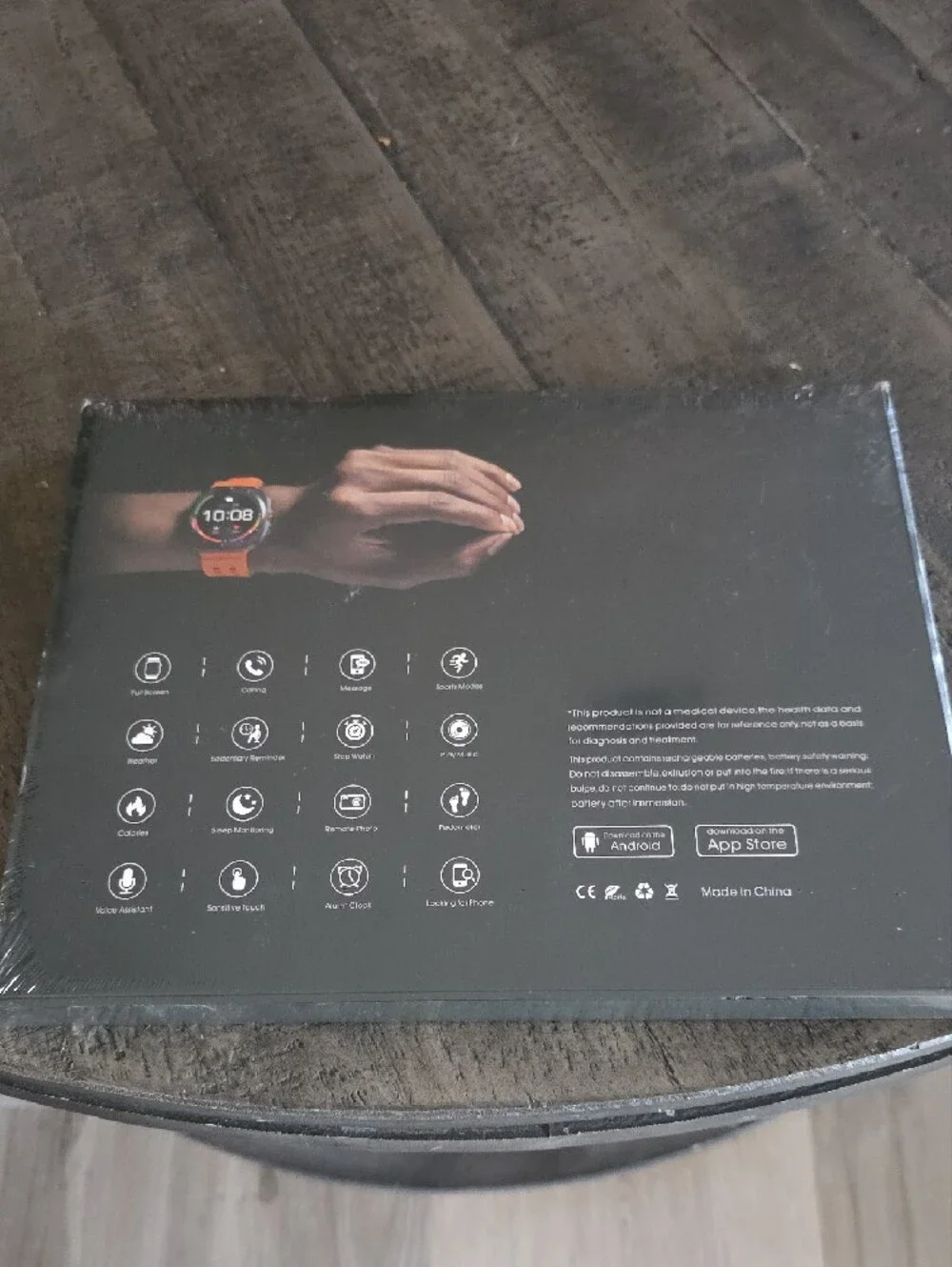 D31 Watch Ultra GS Smartwatch - Black with Red Accents